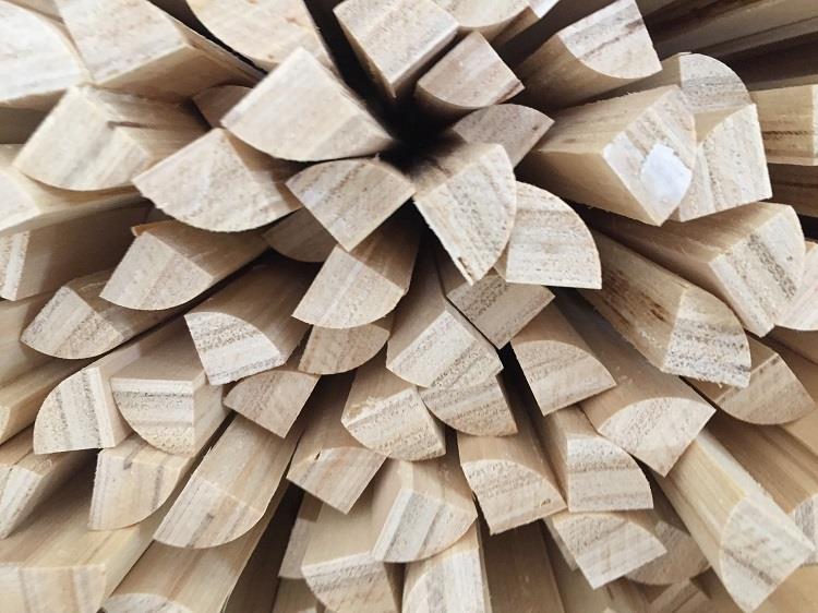 raw material of LVL shoe moulding