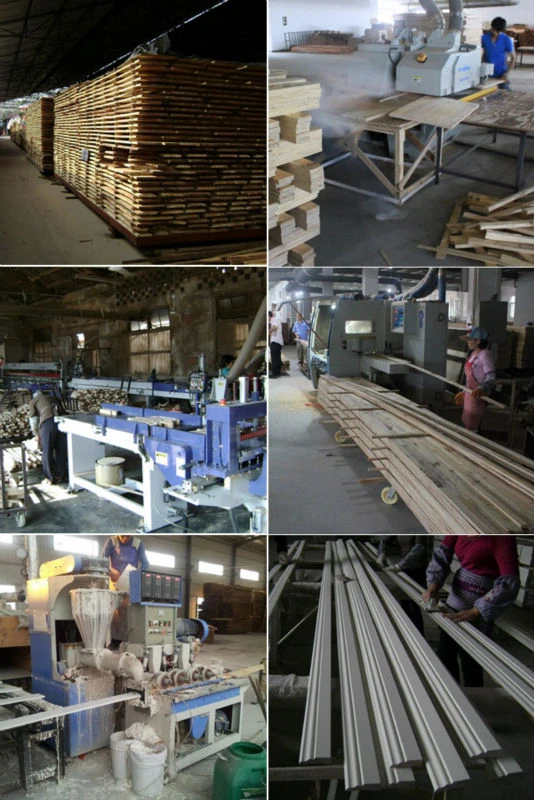 LVL hardwood decorative baseboard for wall corner